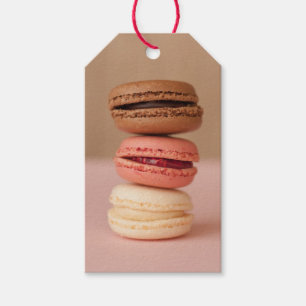 Märkre för Macaroons anpassningsbar-gåva Presentetikett