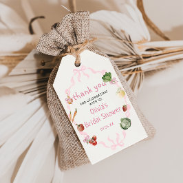 Märkre för marknadsintroduktion (Möhippa Gift) Presentetikett