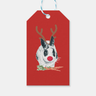 Märkre för Marlon Bundo Rudolph julgåva Presentetikett