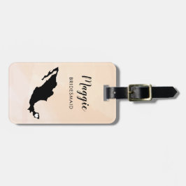 Märkre för Mexico kartabagage, Bagagebricka