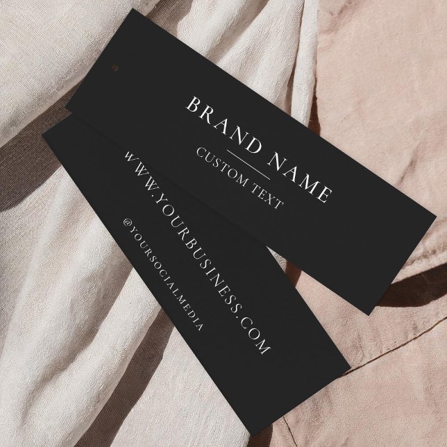Märkre för minimal Anpassningsbar - affärsetikett Litet Visitkort (Skapare uppladdad)