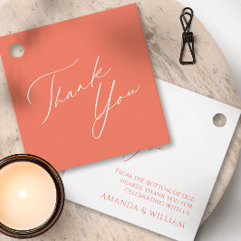 Märkre för minimalistisk Calligraphy-bröllopsförmå Gåvor Etiketter