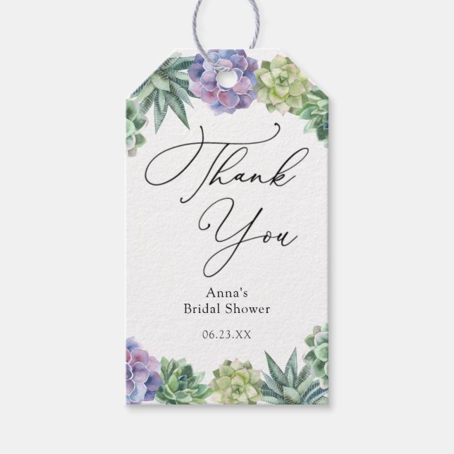 Märkre för mjuk Möhippa av Tack Presentetikett (Framsidan)