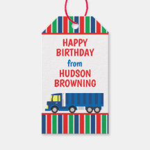 Märkre för Personligen Semi Lastbil