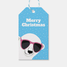 Märkre för polar med skjut presentetikett