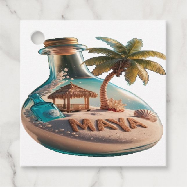 Märkre för presentemballage, presenter gåvor etiketter (Framsida)