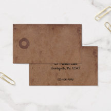 Märkre för primitiv kaffeNedfläckad