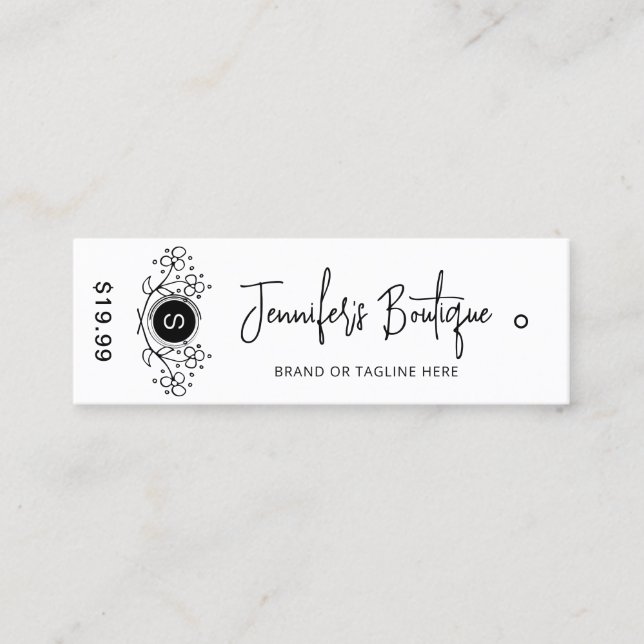 Märkre för Prisa Märkre i Small Business White (Framsida)