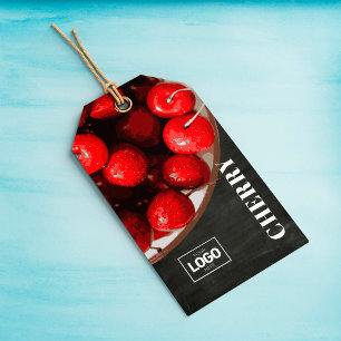 Märkre för produktBrandy Cherry Logotyp hängning Presentetikett