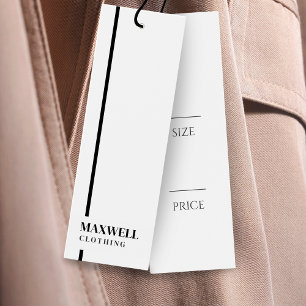 Märkre för professionell Clothing Brand hängning Litet Visitkort