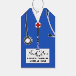 Märkre för sjukavskrivning presentetikett