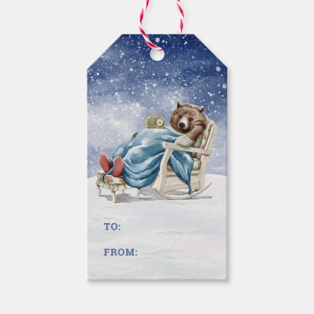 Märkre för sömngåva presentetikett (Framsidan)