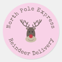 Märkre för speciell utsändning av rudolph- för Nor