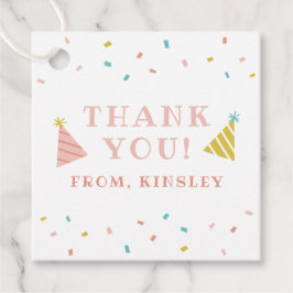 Märkre för Sprinkles barns födelsedag-fest Gåvor Etiketter