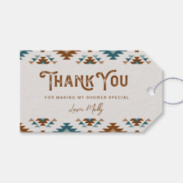 Märkre för sydvästra babyskor presentetikett