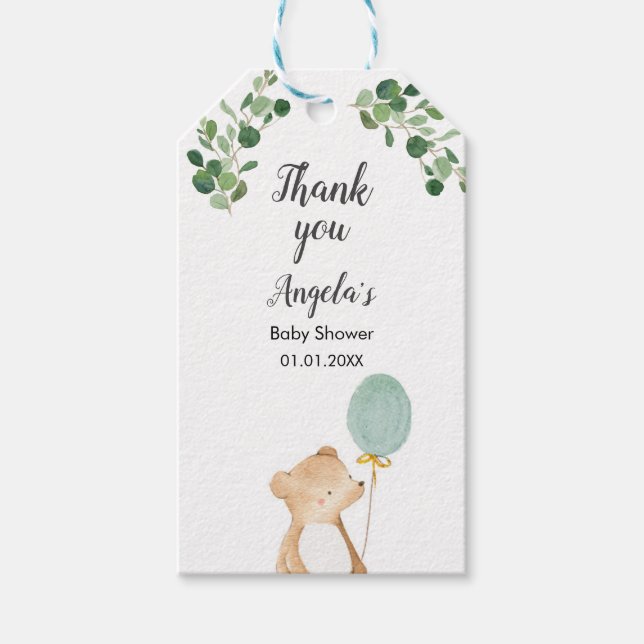 Märkre för Tack av kutym. Märkre Presentetikett (Framsidan)