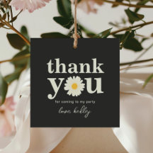 Märkre för Tack på daisy