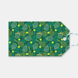 Märkre för tennis-presenter presentetikett