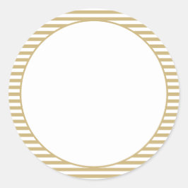 Märkre för tomma livsmedelsetiketter för Nautisk g Runt Klistermärke