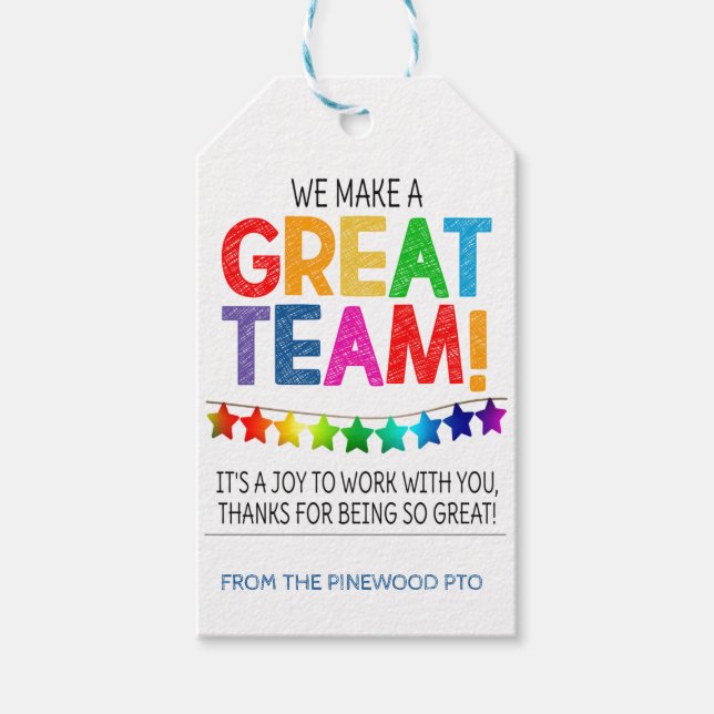 Märkre för utvärderingsgåva presentetikett (Framsidan)