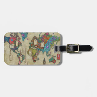 Märkre för varaktiga akryliska resor bagagebricka