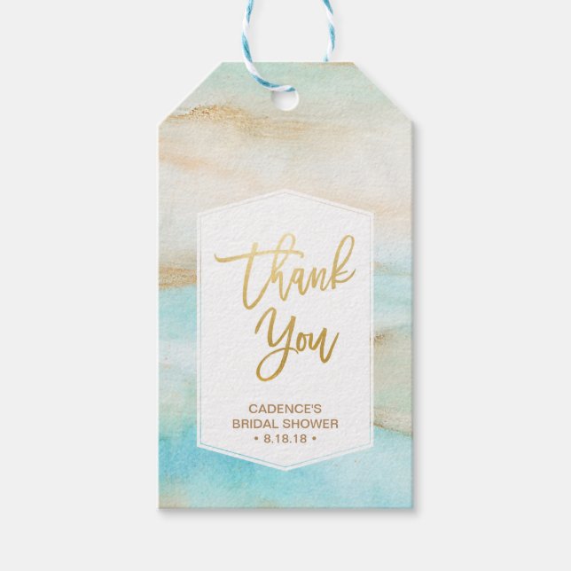 Märkre för vattenfärgsmarkör Möhippa Tack Håll ut Presentetikett (Framsidan)