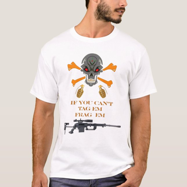 Märkre- & Frag T skjorta Tee Shirt (Framsida)