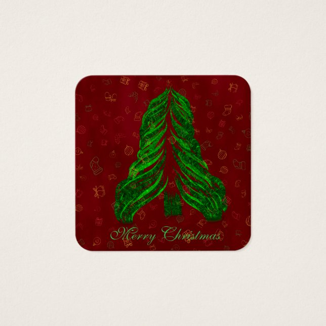 Märkre Fyrkantigt Visitkort (Framsida)