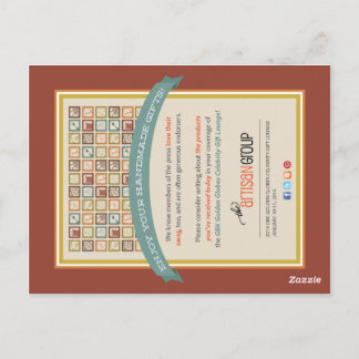 MÄRKRE Golden Globes Presskort Vykort