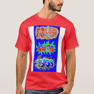 Märkre Graffiti Music Art 1 T Shirt