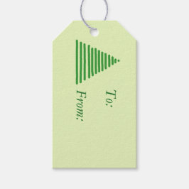 Märkre - Grafik Träd Presentetikett