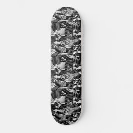 Märkre Grafit Patterni Skateboard