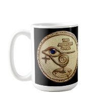 MÄRKRE Guld Logotyp - Classic Black Mugg