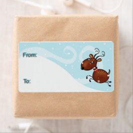 Märkre - Helgdag Reindeer Fraktsedel