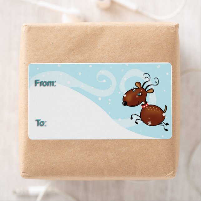 Märkre - Helgdag Reindeer Fraktsedel (Insitu)