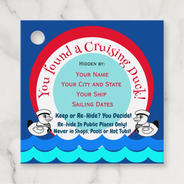 MÄRKRE i ANKA Gåvor Etiketter (Framsida)