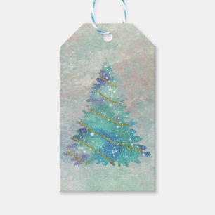 Märkre i Julgran Gift Presentetikett
