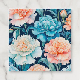 Märkre i konstverket Garden Flowers Art Gift Gåvor Etiketter