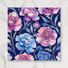 Märkre i konstverket Garden Flowers Art Gift Gåvor Etiketter