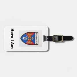 Märkre i Luggage Westmeath County Bagagebricka