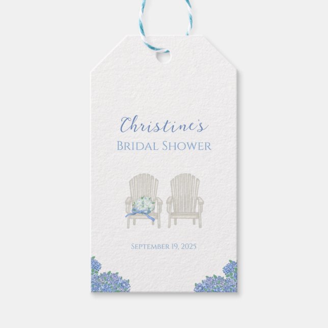 Märkre i Möhippan Tack Gift Presentetikett (Framsidan)