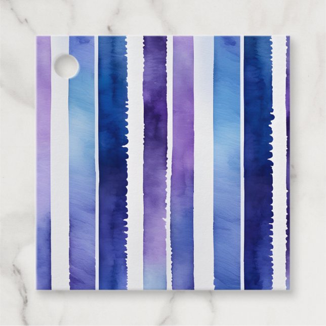 Märkre i Rand Gift med färgämnen Gåvor Etiketter (Framsida)