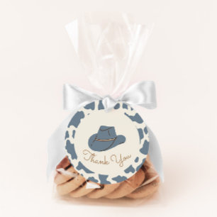 Märkre i Southern Rodeo Cowboy Birthday Gift Gåvor Etiketter
