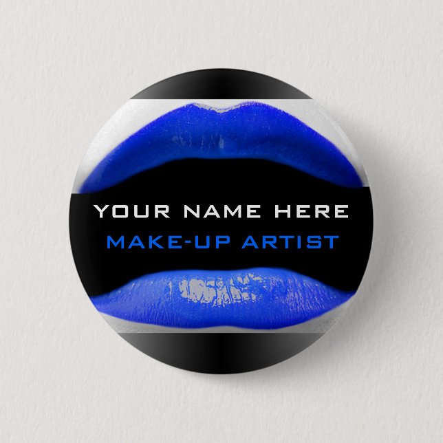 Märkre Namn för makeup-artister Knapp (Framsida)