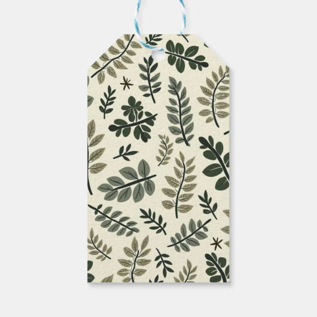 Märkre och presenthöljen presentetikett (Baksidan)