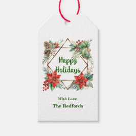 Märkre om vitboken om julklapp presentetikett