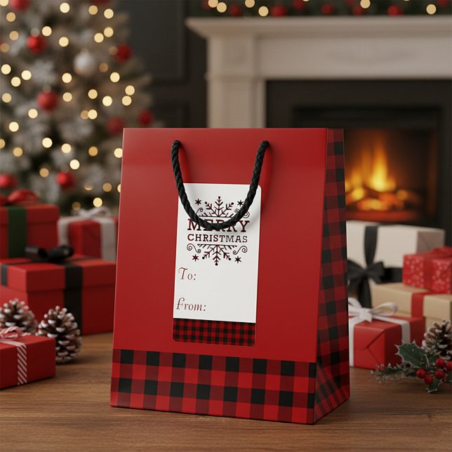 Märkre på PGod jul-snöflingan Fraktsedel (Skapare uppladdad)