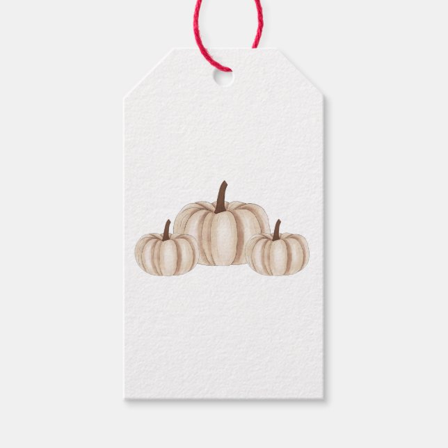 Märkre Pumpkin Halloween Presentetikett (Framsidan)