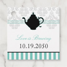 Märkre som gynnar Tea Party Wedding