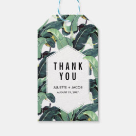 Märkre som gynnar tropisk plantationsbröllop presentetikett